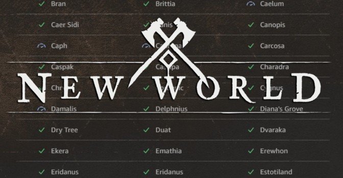 Как проверить статус серверов New World — гайд