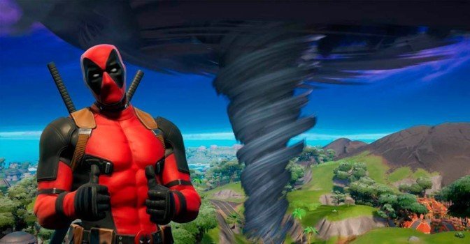 Патч 19.01 ввел в игру Fortnite торнадо и молнии