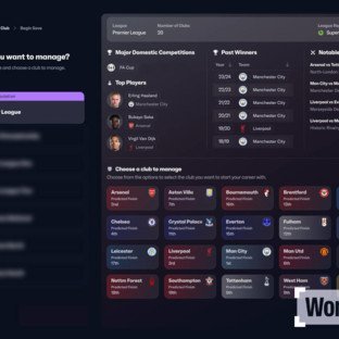 Скриншот Football Manager 2025