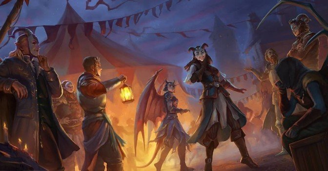В июне для RPG Pathfinder: WotR выйдет дополнение «Танец Масок»