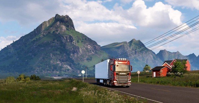 Для Euro Truck Simulator 2 выпустят дополнение Nordic Horizons