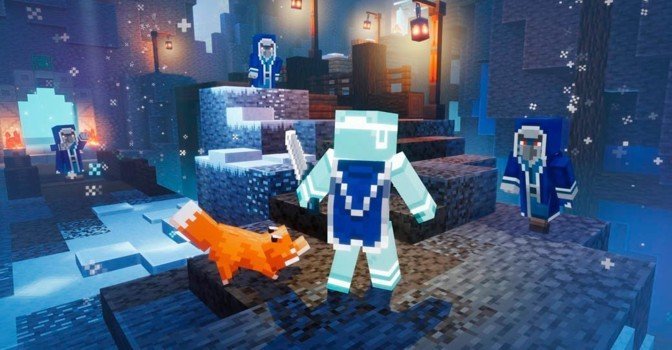Minecraft Dungeons получил патч 1.13.1.0 и «Фестиваль Мороза»