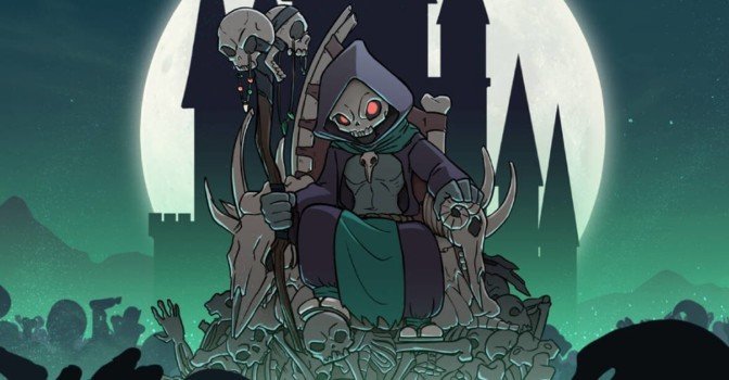 На ПК вышел Throne of Bone – рогалик и автобатлер про некроманта