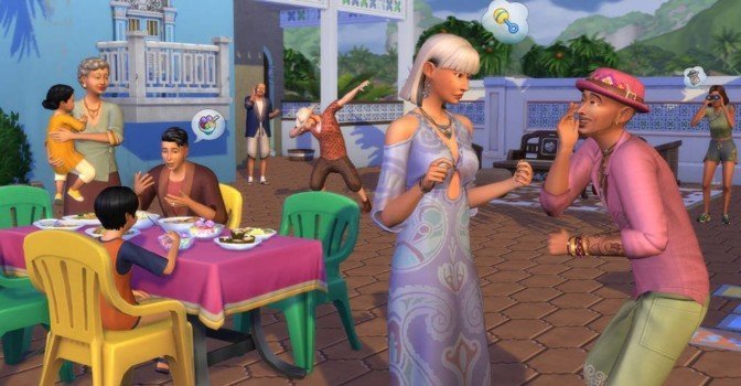Для The Sims 4 выпустили патч 1.103.250.1020 и DLC «Сдается!»