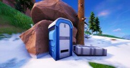 Все флашеры в Фортнайте: где найти портативные биотуалеты