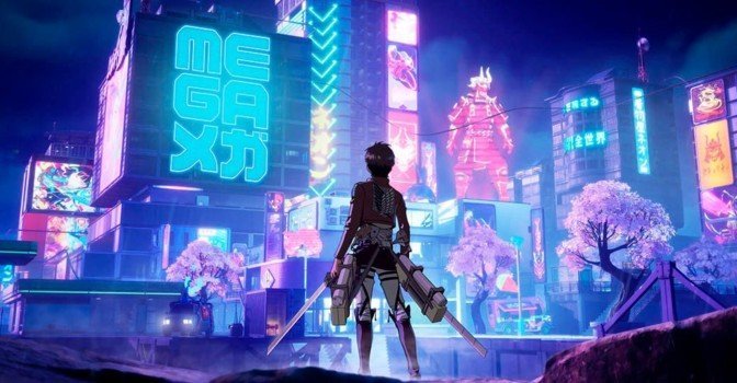 В Fortnite ввели УПМ, Эрена и громовые копья из «Атаки титанов»