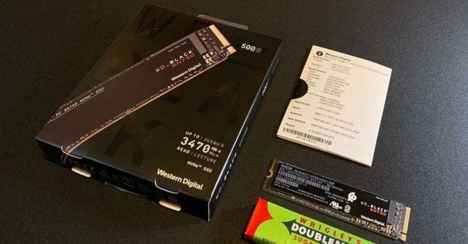 Обзор Western Digital Black SN750 NVMe SSD на 500 ГБ