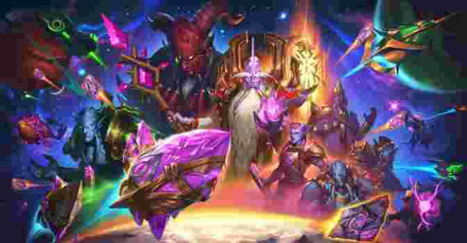 В ноябре Hearthstone получит DLC The Great Dark Beyond с дренеями