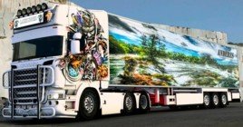 В мультиплеер Euro Truck Simulator 2 и ATS ввели поддержку модов