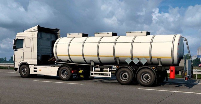 Патч 1.46 ввел в Euro Truck Simulator 2 цистерны с химикатами