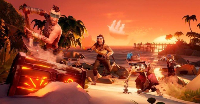 Пиратский экшн Sea of Thieves выйдет в Steam