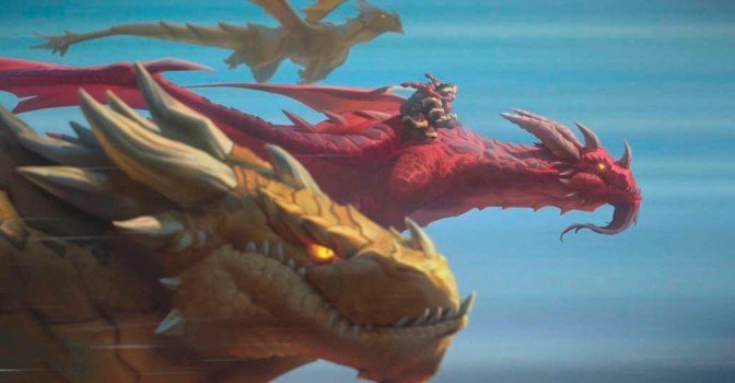 Анонсировано дополнение Descent of the Dragons для Hearthstone