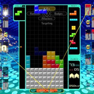 Скриншот Tetris 99