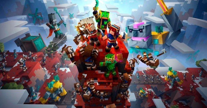 В декабре выйдет дополнение Howling Peaks для Minecraft: Dungeons