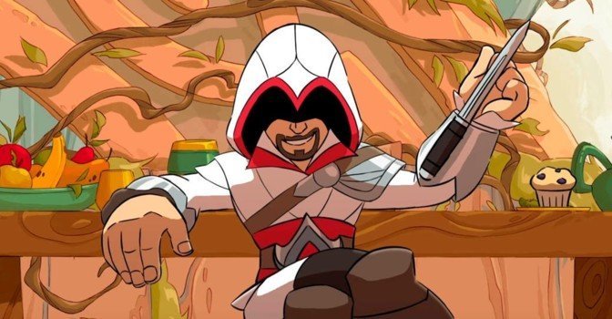 Патч добавил в Brawlhalla Эцио Аудиторе из серии Assassin’s Creed