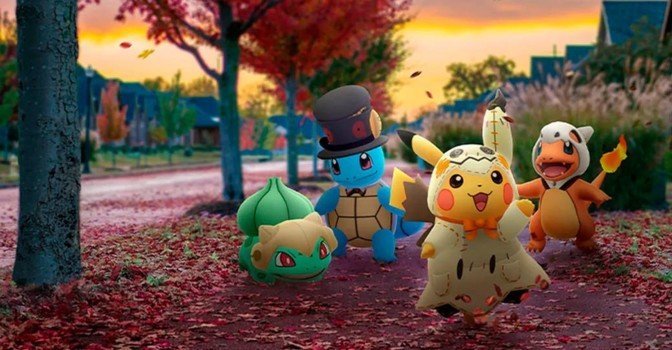 Pokemon Go готовится к хэллоуинскому ивенту