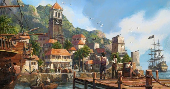 В разработке градостроительный симулятор Republic of Pirates