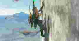 Как лазить по мокрым стенам в TLoZ Tears of the Kingdom