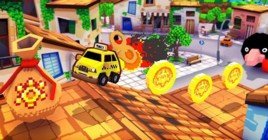 Ретро-платформер Yellow Taxi Goes Vroom выйдет на ПК в апреле