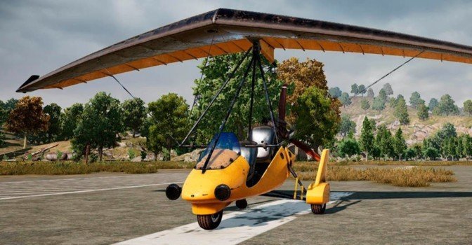 В PUBG началось тестирование аэроплана