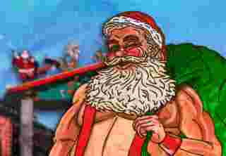 В Santa's Big Sack можно соблазнить Санта-Клауса