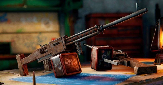 «Боевое обновление» добавило в Rust ручной пулемет и прицел