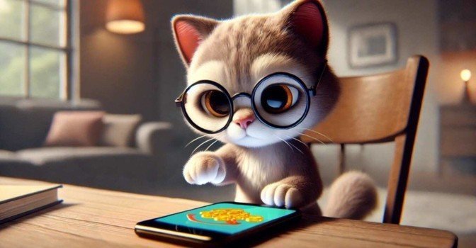 Код видео и шифр Морзе для Cat Gold Miner на 25-26 сентября