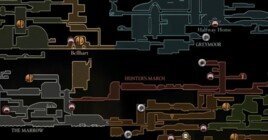 Интерактивная карта Холлоу Найт Силксонг: коллекционки
