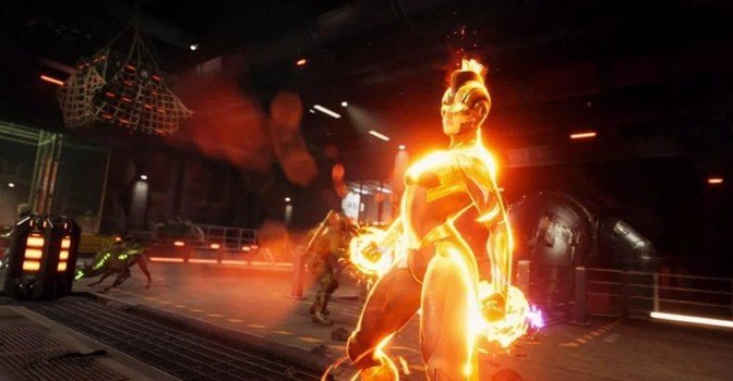 Появился геймплей за Капитана Марвел в Marvel’s Midnight Suns