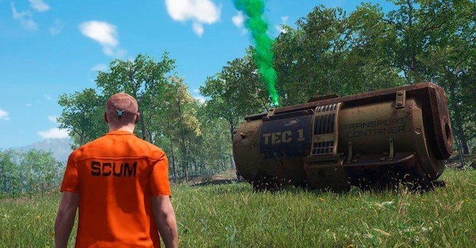 В SCUM прошел дождь из контейнеров с лутом