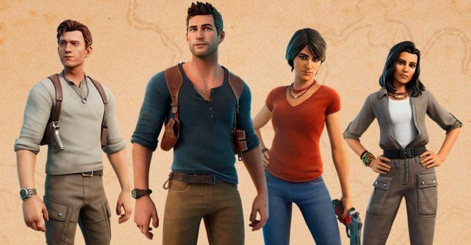 В Fortnite появились Нейтан Дрейк и Хлоя Фрейзер из Uncharted