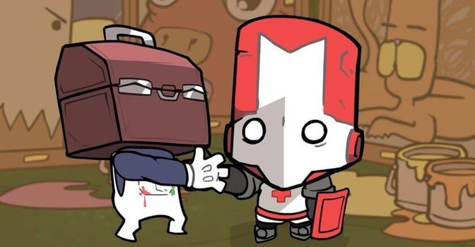 К игре Castle Crashers выйдет дополнение Painter Boss Paradise