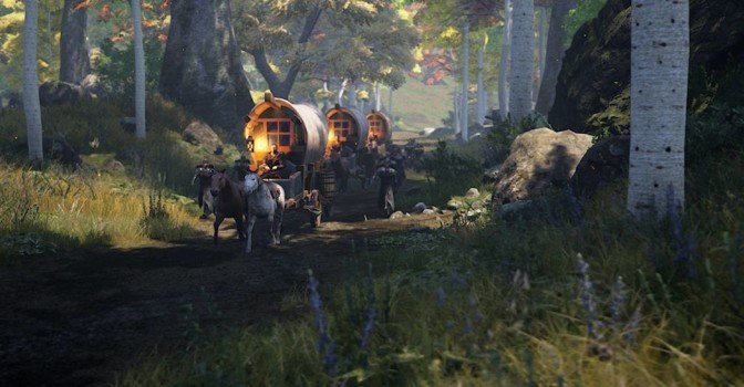 В ролике ММОРПГ Ashes of Creation показали грабителей караванов