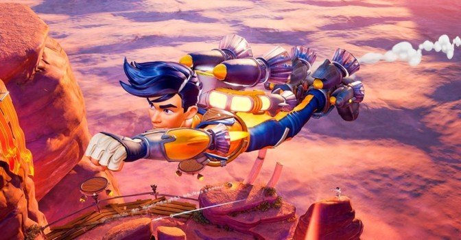 В новом трейлере Rocket Arena показали различные карты