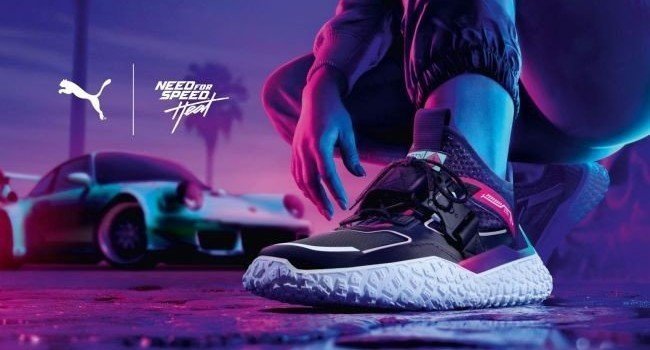 Puma выпустит кроссовки в стиле Need for Speed: Heat