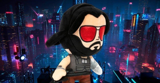 Cyberpunk 2077 обзавелся плюшевыми игрушками