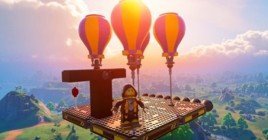 Как сделать воздушный шар в LEGO Fortnite и летать на нем