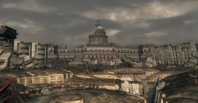 Разработчики Fallout 3 взорвали Белый дом