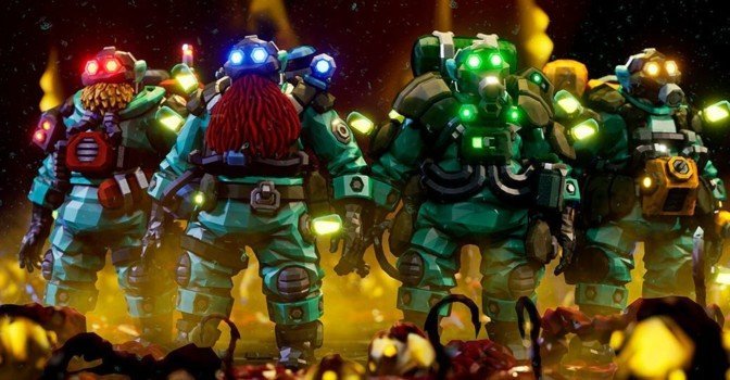3 сезон введет в Deep Rock Galactic новые гранаты и метеориты