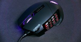 Обзор игровой мышки Corsair Scimitar RGB Elite