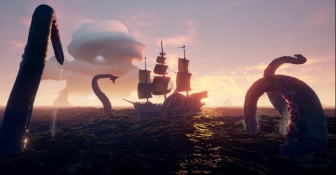 Как найти и победить Кракена в Sea of ​​Thieves