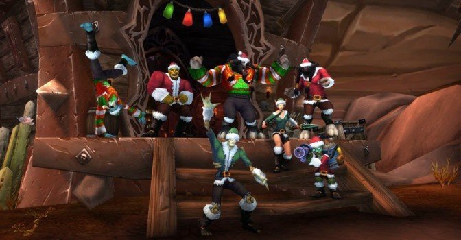 Жители WoW празднуют «Зимний Покров»