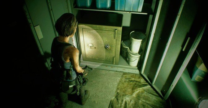 Resident evil 2 remake пароль от шкафчика в душе