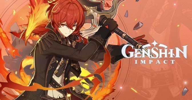 Лучший билд на Дилюка в Genshin Impact