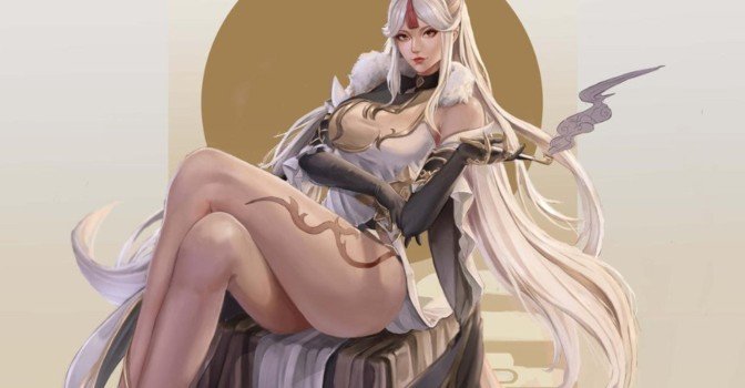 Пятничный арт на Нин Гуан из Genshin Impact