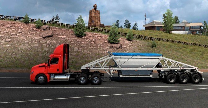 Сегодня выйдет DLC Wyoming для игры American Truck Simulator
