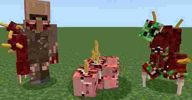 Скачать Хоррор Моды для Minecraft Bedrock
