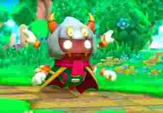 Таранза сплетет паутину в Kirby Star Allies