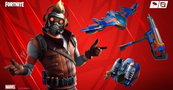 В магазин Fortnite добавили Звездного лорда