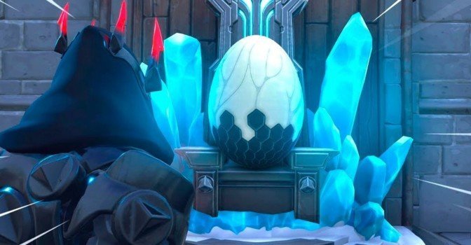 В Fortnite могут прилететь ледяные драконы